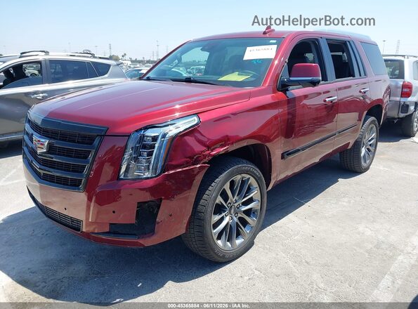 1GYS3BKJ2LR192565 2020 CADILLAC ESCALADE Red 