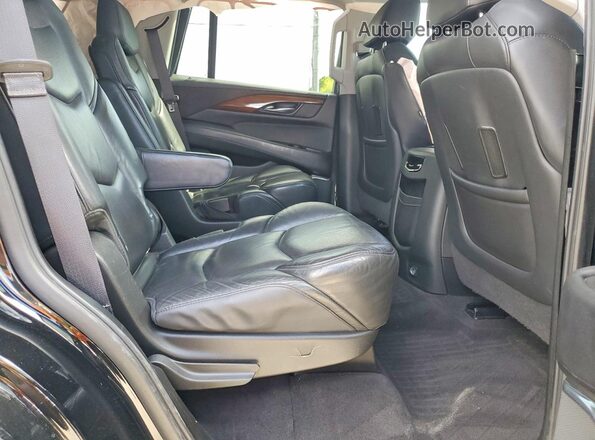 1GYS3BKJ2LR241182 2020 CADILLAC ESCALADE Black Vista interior trasera