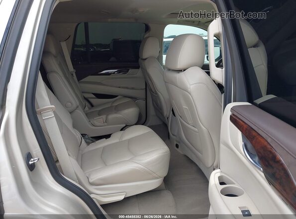 1GYS3BKJ3GR107092 2016 CADILLAC ESCALADE Beige VIN sticker view
