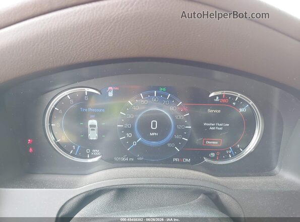 1GYS3BKJ3GR107092 2016 CADILLAC ESCALADE Beige Rear seats view