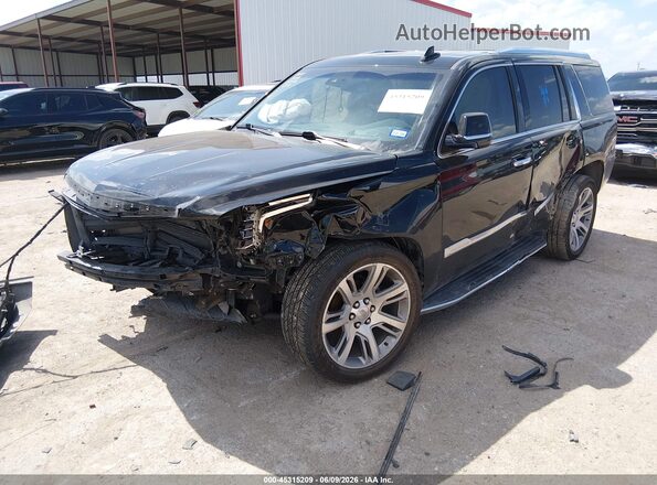 1GYS3BKJ8JR135865 2018 CADILLAC ESCALADE Black Vista tres cuartos delantera izquierda