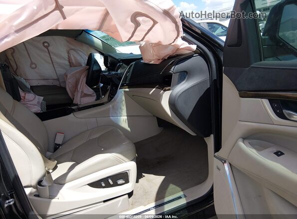 1GYS3BKJ8JR135865 2018 CADILLAC ESCALADE Black Vista interior delantera