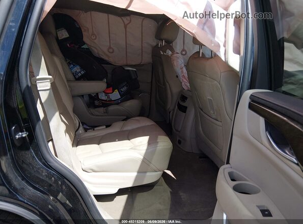 1GYS3BKJ8JR135865 2018 CADILLAC ESCALADE Black Vista de la etiqueta del VIN