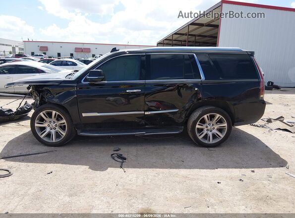 1GYS3BKJ8JR135865 2018 CADILLAC ESCALADE Black Vista interior de 360 grados