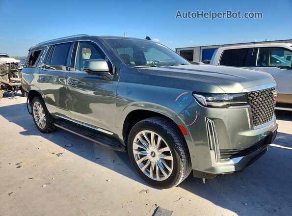 1GYS3BKL3PR149053 2023 CADILLAC ESCALADE Green წინა მარჯვენა