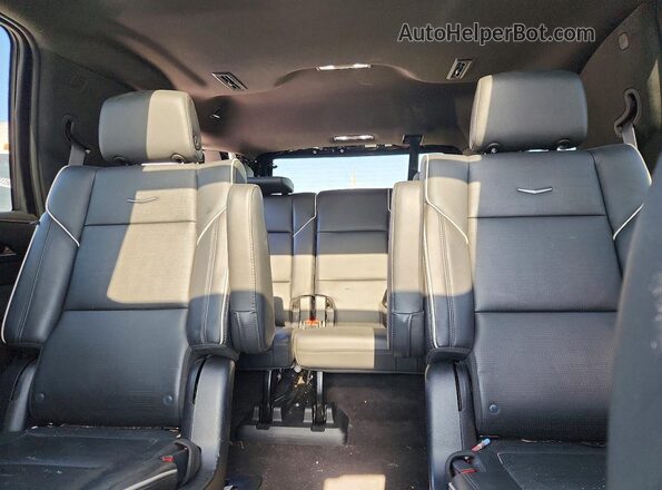 1GYS3BKL3PR149053 2023 CADILLAC ESCALADE Green უკანა სავარძლების ხედი