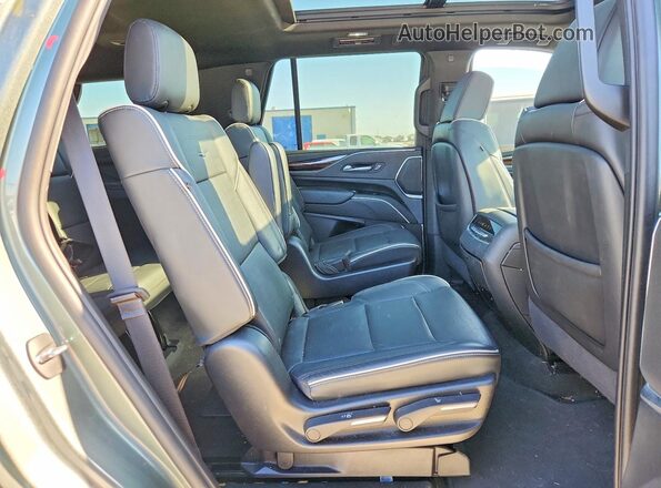 1GYS3BKL3PR149053 2023 CADILLAC ESCALADE Green უკანა სალონის ხედი