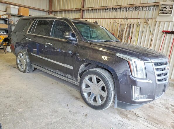 1GYS3CKJ3JR286635 2018 CADILLAC ESCALADE Gray Delantero derecho
