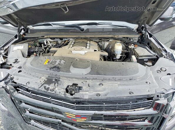 1GYS3CKJXJR290357 2018 CADILLAC ESCALADE Black Вид підкапотного простору