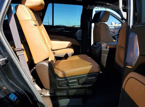 1GYS3CKL4PR529279 2023 CADILLAC ESCALADE Black Vista interior trasera