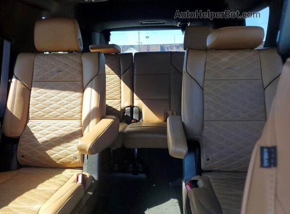 1GYS3CKL4PR529279 2023 CADILLAC ESCALADE Black Vista de los asientos traseros