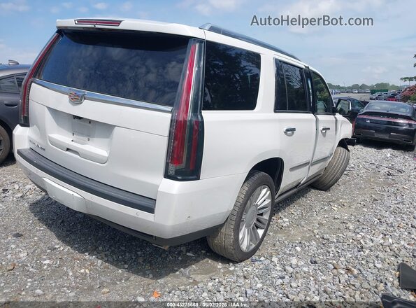 1GYS3DKJ2JR309361 2018 CADILLAC ESCALADE White Trasero derecho