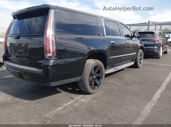 1GYS3GKJ7GR483405 2016 CADILLAC ESCALADE Black Задня права чверть