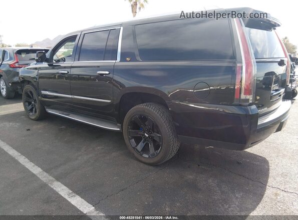 1GYS3GKJ7GR483405 2016 CADILLAC ESCALADE Black Задня ліва чверть