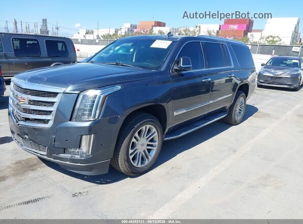 1GYS3GKJ7LR166606 2020 CADILLAC ESCALADE Gray 