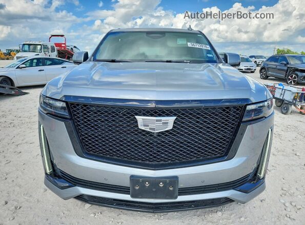 1GYS3GKL7PR343551 2023 CADILLAC ESCALADE Gray Դիմացի տեսք