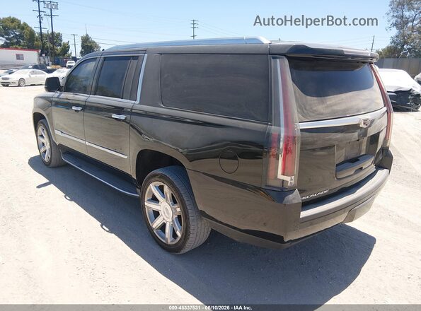1GYS3HKJ2LR150366 2020 CADILLAC ESCALADE Черный Задняя левая четверть