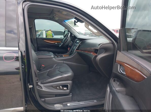 1GYS3HKJ7GR477335 2016 CADILLAC ESCALADE Black Սալոնի դիմացի տեսք