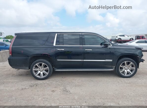1GYS3HKJ7GR477335 2016 CADILLAC ESCALADE Black Սալոնի 360 աստիճան տեսք