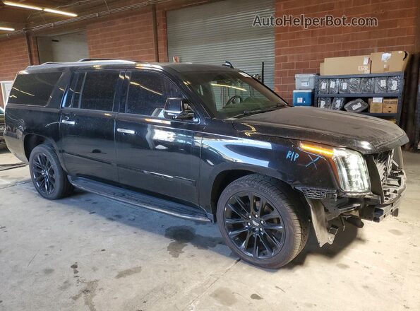 1GYS3JKJ3LR295763 2020 CADILLAC ESCALADE Black Delantero derecho