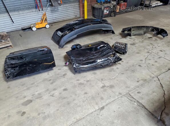 1GYS3JKJ3LR295763 2020 CADILLAC ESCALADE Black Vista de la etiqueta del VIN