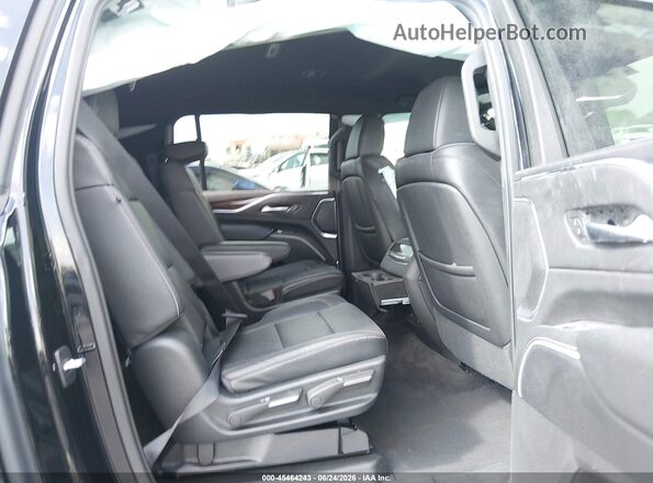 1GYS3JKT6PR504811 2023 CADILLAC ESCALADE Black VIN კოდის სტიკერის ხედი