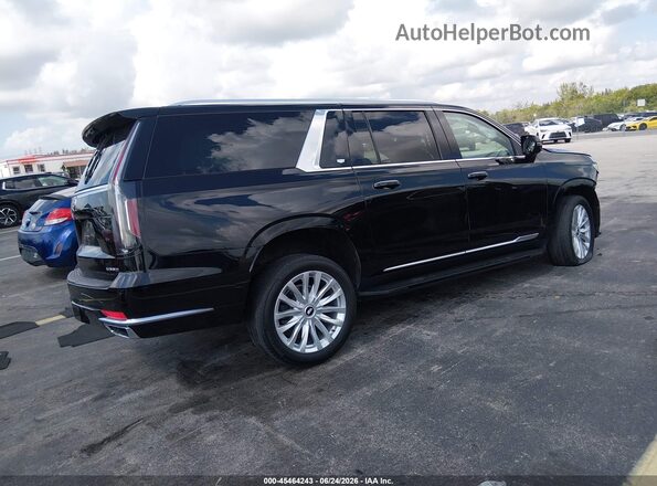 1GYS3JKT6PR504811 2023 CADILLAC ESCALADE Black უკანა მარჯვენა
