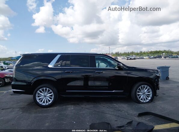 1GYS3JKT6PR504811 2023 CADILLAC ESCALADE Black სალონის 360-გრადუსიანი ხედი