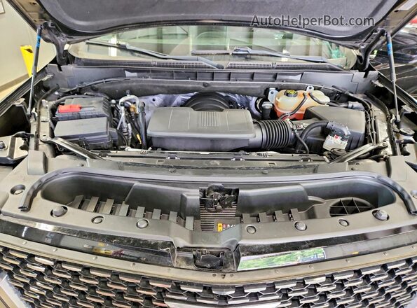 1GYS4AKL5PR100508 2023 CADILLAC ESCALADE Black Engine compartment view