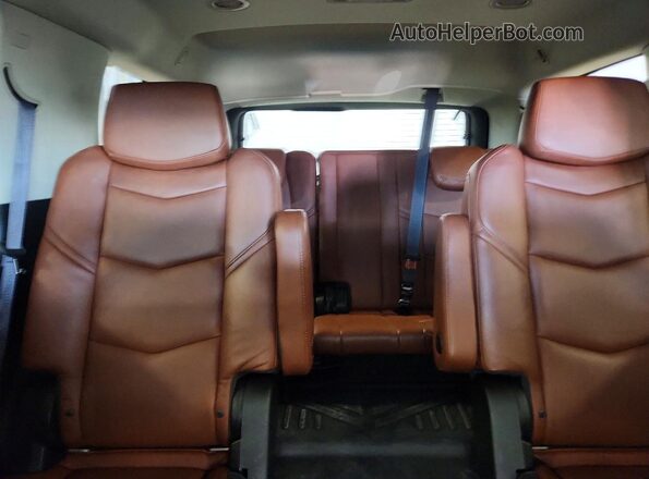 1GYS4BKJ0HR188762 2017 CADILLAC ESCALADE Синий Вид задних сидений