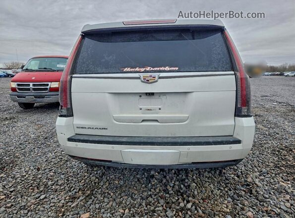 1GYS4BKJ1JR103885 2018 CADILLAC ESCALADE White Rear view