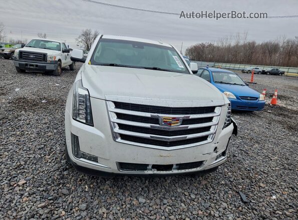 1GYS4BKJ1JR103885 2018 CADILLAC ESCALADE White Front view
