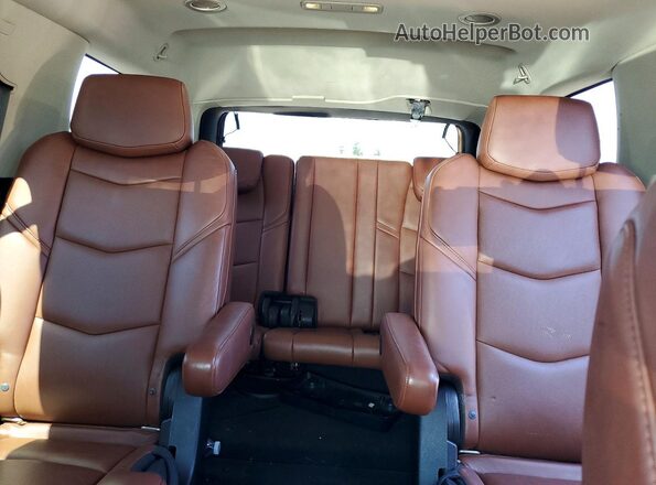 1GYS4BKJ2LR126871 2020 CADILLAC ESCALADE Gray უკანა სავარძლების ხედი