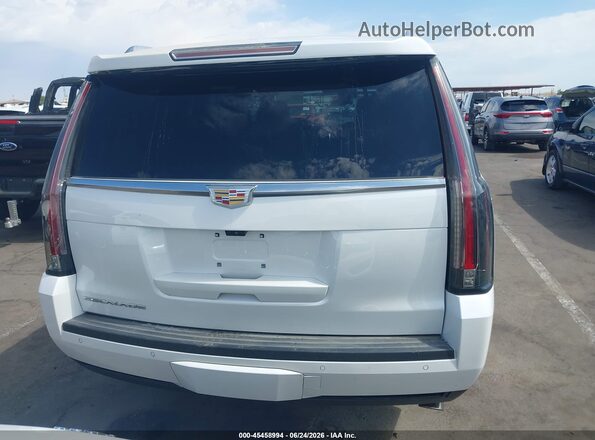 1GYS4BKJ3JR370381 2018 CADILLAC ESCALADE White 