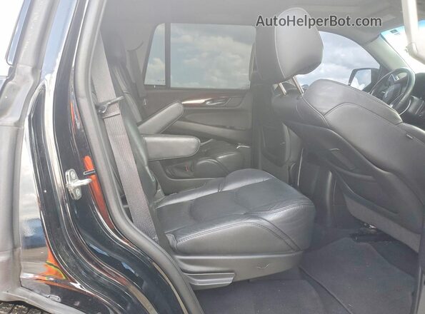 1GYS4BKJ3JR393787 2018 CADILLAC ESCALADE Black Vista de los asientos traseros