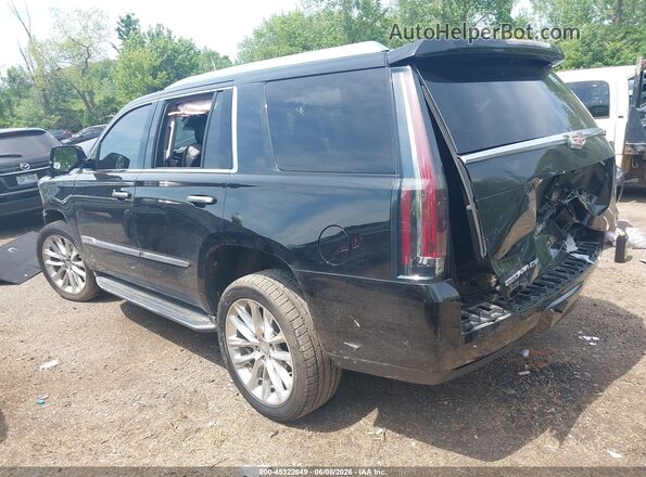1GYS4BKJ3KR170277 2019 CADILLAC ESCALADE Black Tył lewy