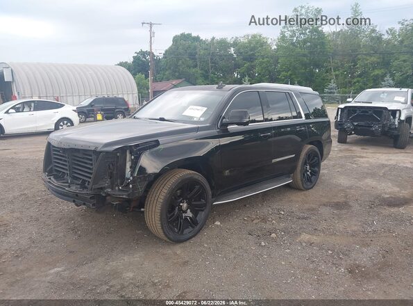1GYS4BKJ4HR192992 2017 CADILLAC ESCALADE Black Vista tres cuartos delantera izquierda