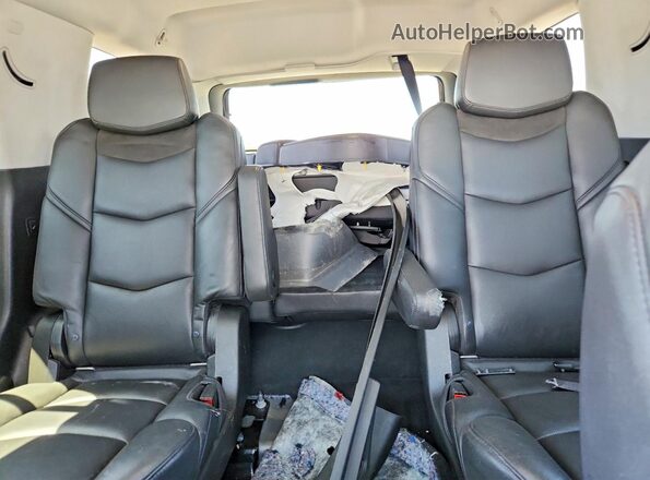 1GYS4BKJ6JR160003 2018 CADILLAC ESCALADE Charcoal Rear seats view