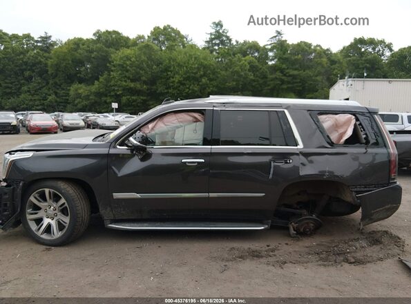1GYS4BKJ7GR420689 2016 CADILLAC ESCALADE Gray Widok wnętrza 360 stopni