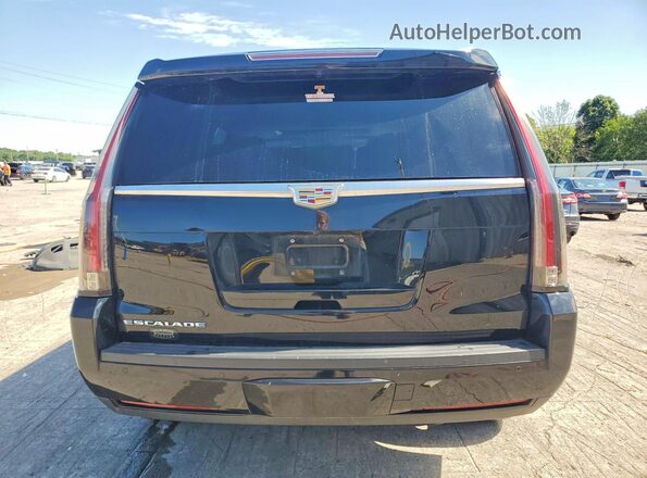 1GYS4BKJ7GR451019 2016 CADILLAC ESCALADE Black Rear view