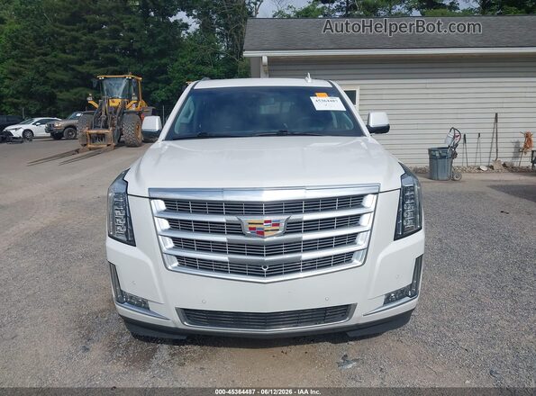 1GYS4BKJ7LR129748 2020 CADILLAC ESCALADE White ხელსაწყოთა პანელის ხედი
