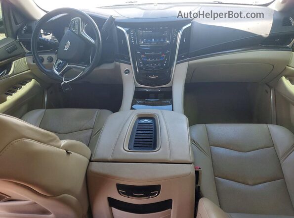 1GYS4BKJ8LR217949 2020 CADILLAC ESCALADE White Widok deski rozdzielczej