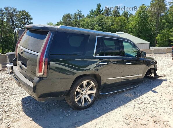 1GYS4BKJ9GR273159 2016 CADILLAC ESCALADE Зеленый Задняя правая четверть