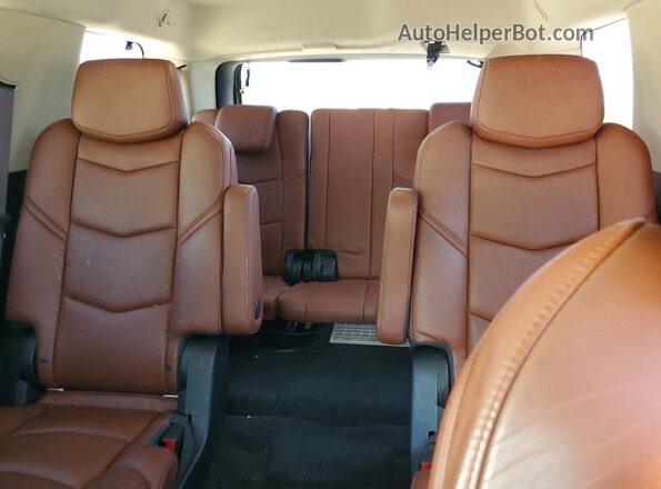 1GYS4BKJ9GR273159 2016 CADILLAC ESCALADE Зеленый Вид задних сидений