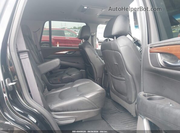 1GYS4BKJ9GR367607 2016 CADILLAC ESCALADE Black VIN կոդի պիտակի տեսք