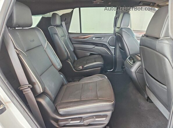 1GYS4BKL9PR392380 2023 CADILLAC ESCALADE White უკანა სალონის ხედი