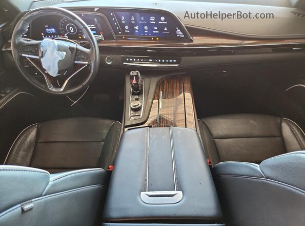 1GYS4BKL9PR392380 2023 CADILLAC ESCALADE White წინა პანელის ხედი