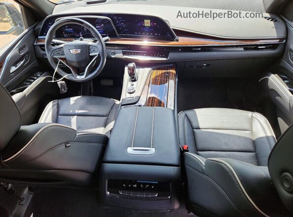 1GYS4BKL9PR564682 2023 CADILLAC ESCALADE Black Vista del salpicadero