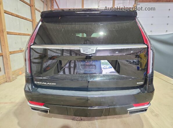 1GYS4BKL9PR564682 2023 CADILLAC ESCALADE Black Vista trasera