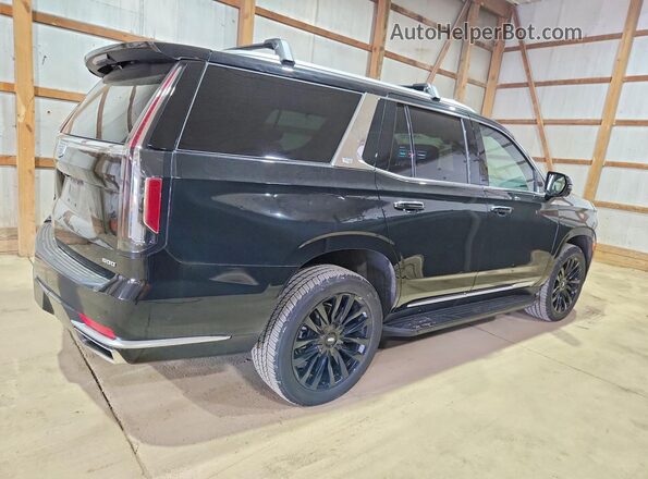 1GYS4BKL9PR564682 2023 CADILLAC ESCALADE Black Trasero derecho